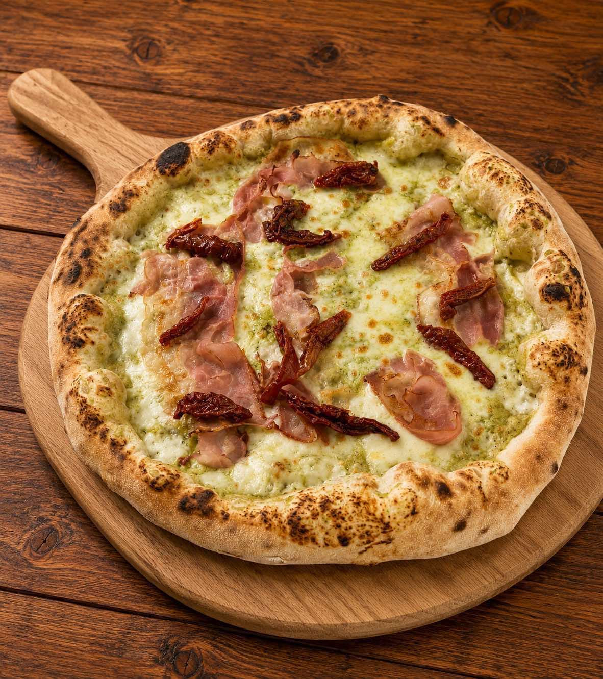 Pizza Zucchini & Bacon